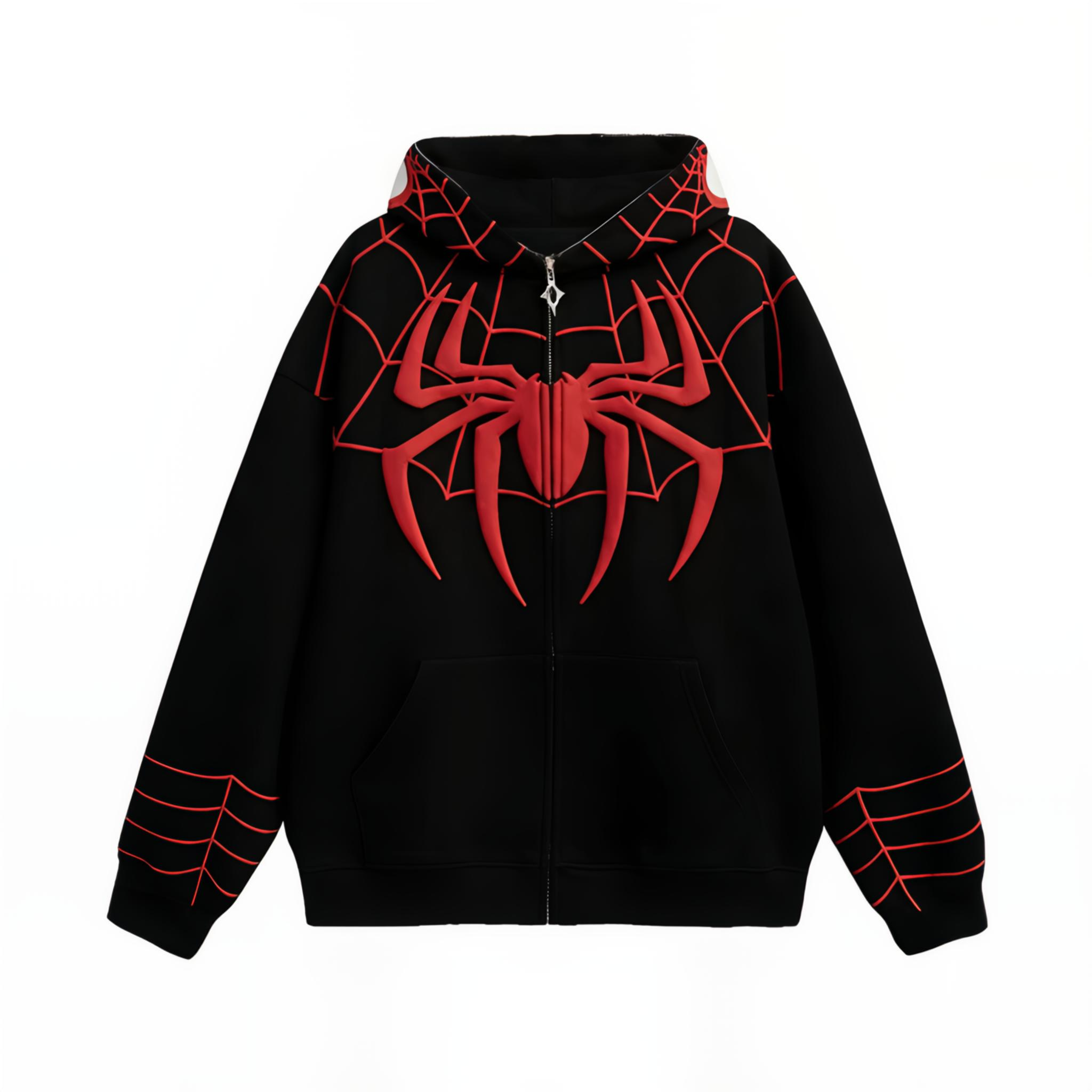 Spiderman Zip Up Oversized Hoodie for Men & Women
