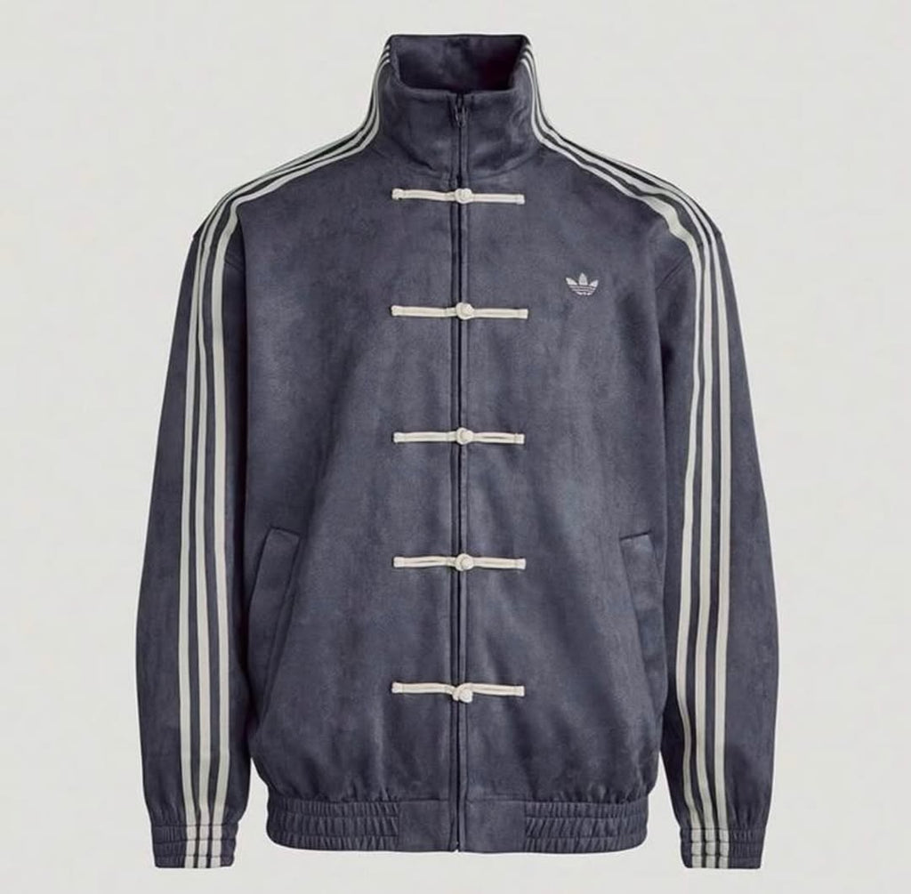 Grey CNY Jacket Men Women India – Dark Grey Charcoal Oversized Fit | Order Grey CNY Jacket Online LZRUS