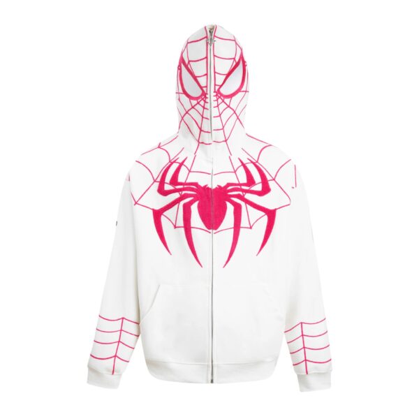 Superhero Hoodie Spider-Man – Puff Print Texture Detail